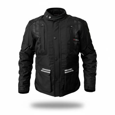 Venom Tourex 4 Mevsim Motosiklet Montu Siyah