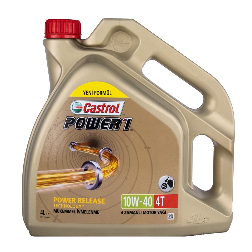 Castrol Power1 4T 10w/40 4Lt (Dizel & Benzinli)