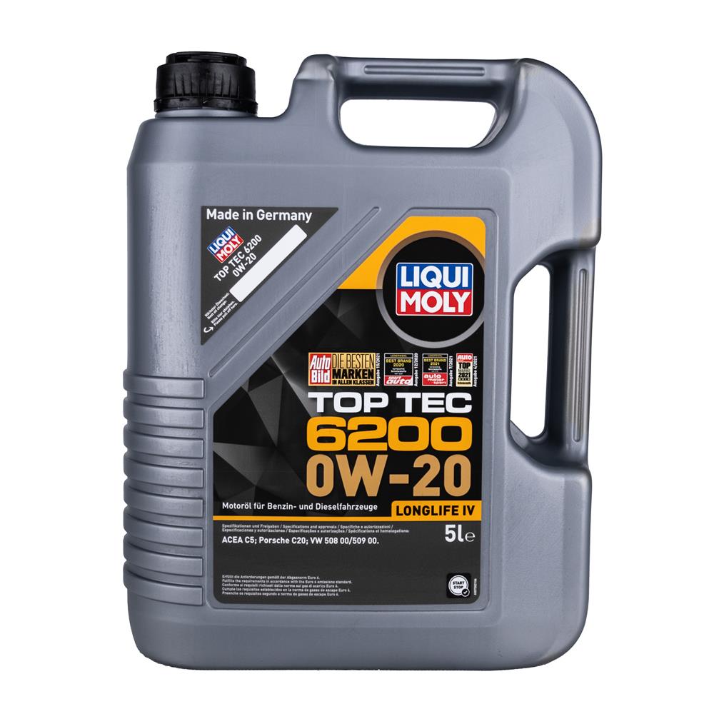 Liqui Moly 0W/20 20789 6200 Top Tec 5Lt 