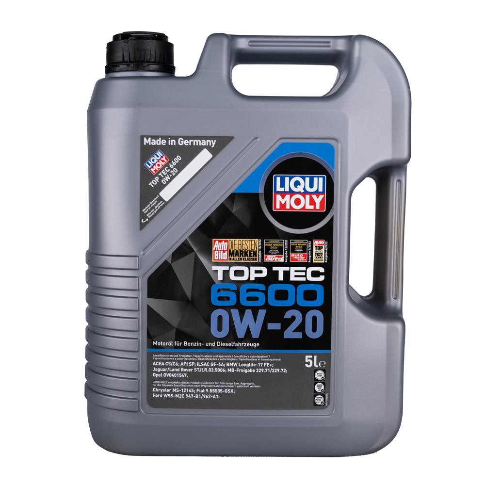 Liqui Moly 0W/20 21411 6600 Top Tec 5Lt 