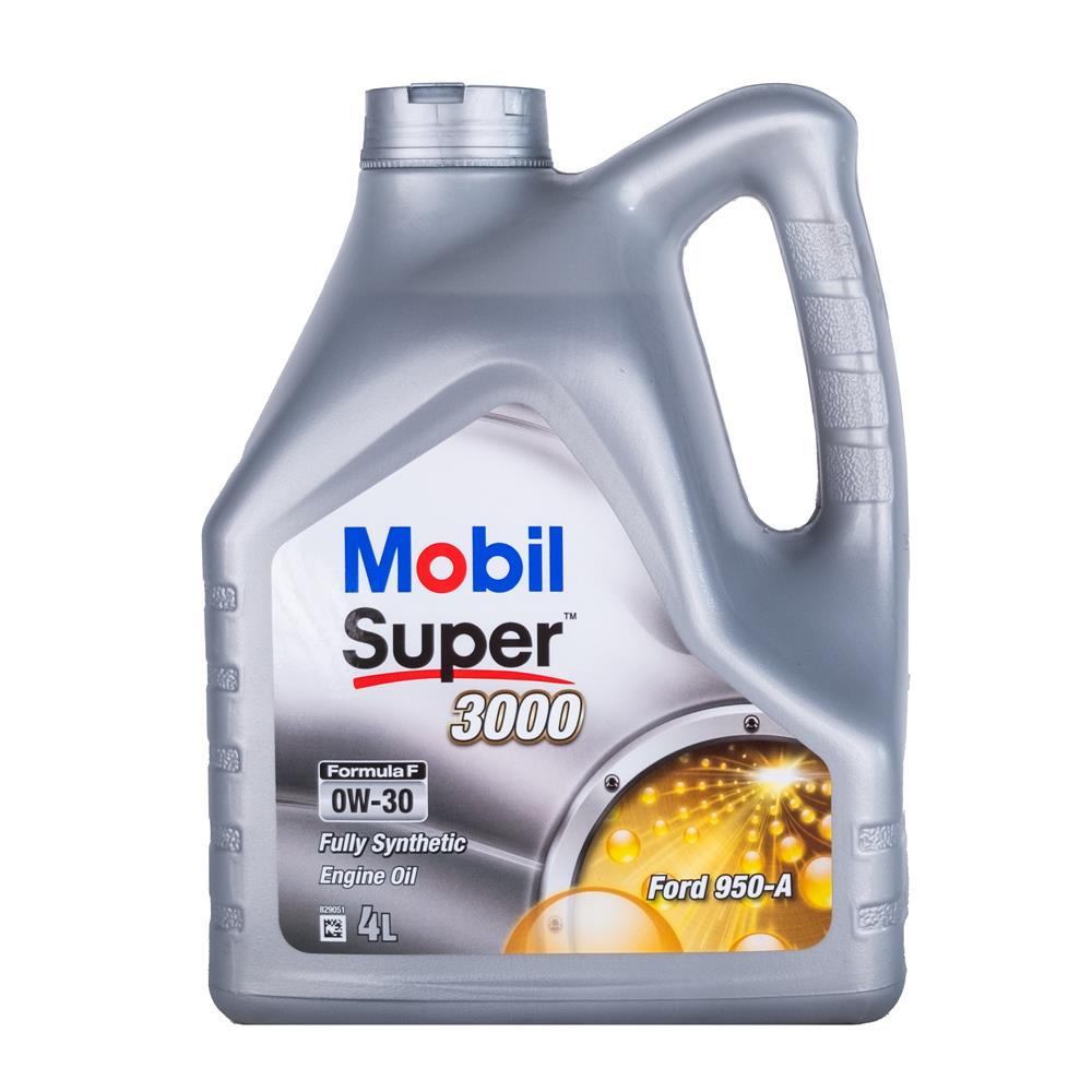 Mobil 0w/30 Süper 3000 Formula-F  4Lt