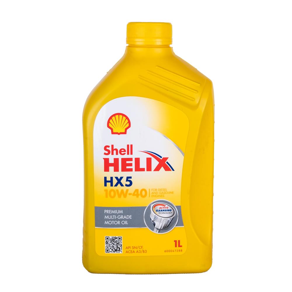Shell 10W/40 Hx 5 1Lt 
