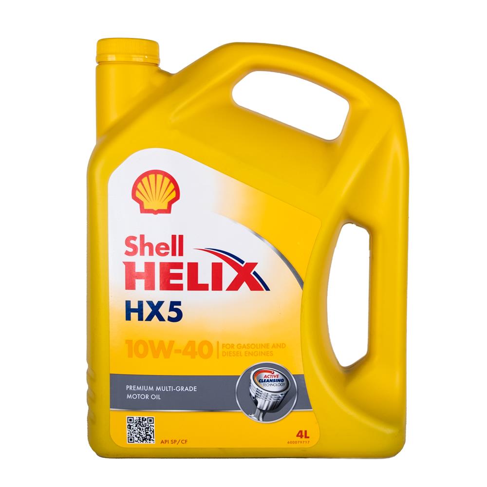 Shell 10W/40 Hx 5 4Lt 