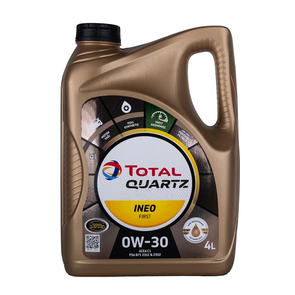 Total 0w/30 Quartz Ineo Fırst 4Lt