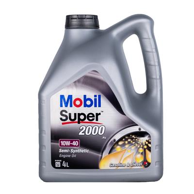 Mobil 10w/40 Süper 2000 4Lt