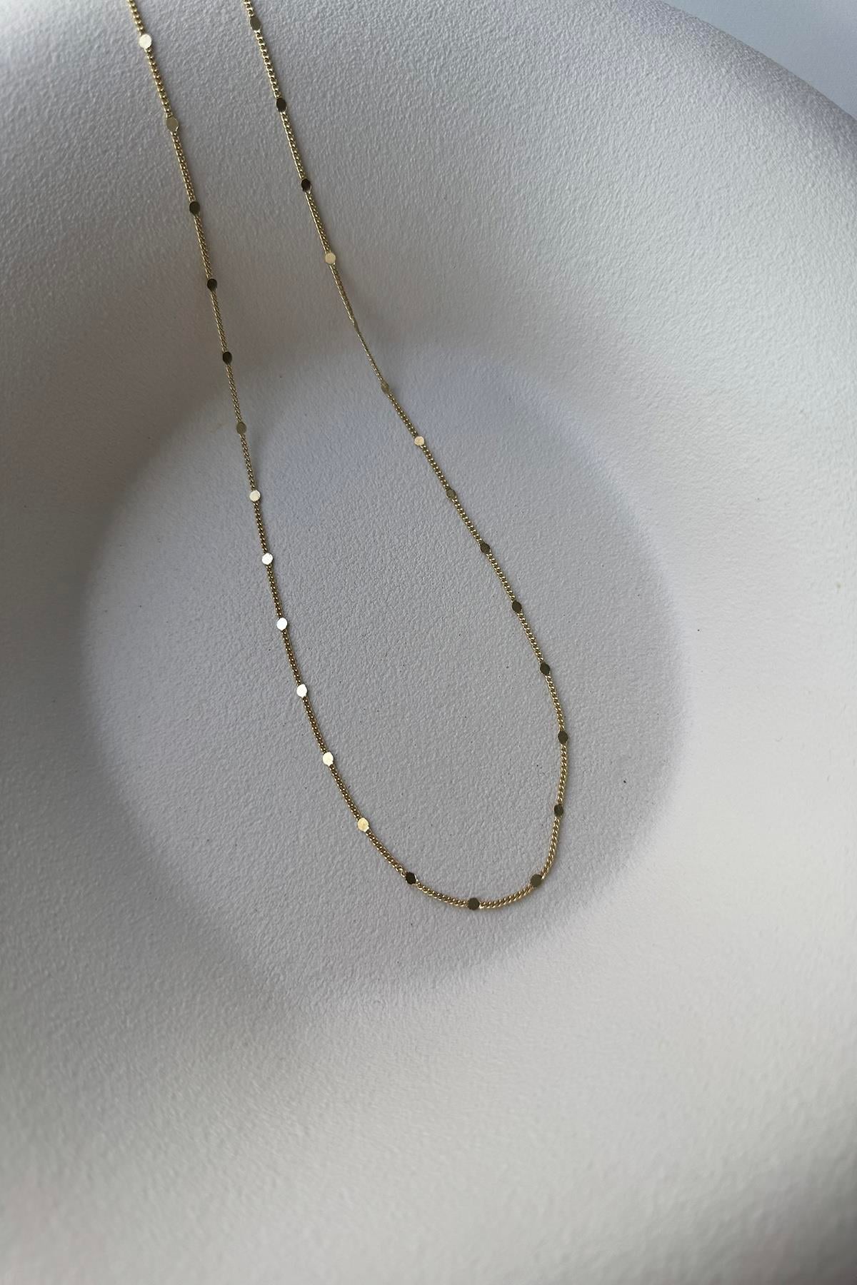 14K XUPİNG KUYUM MODEL ZİNCİR (55 CM)