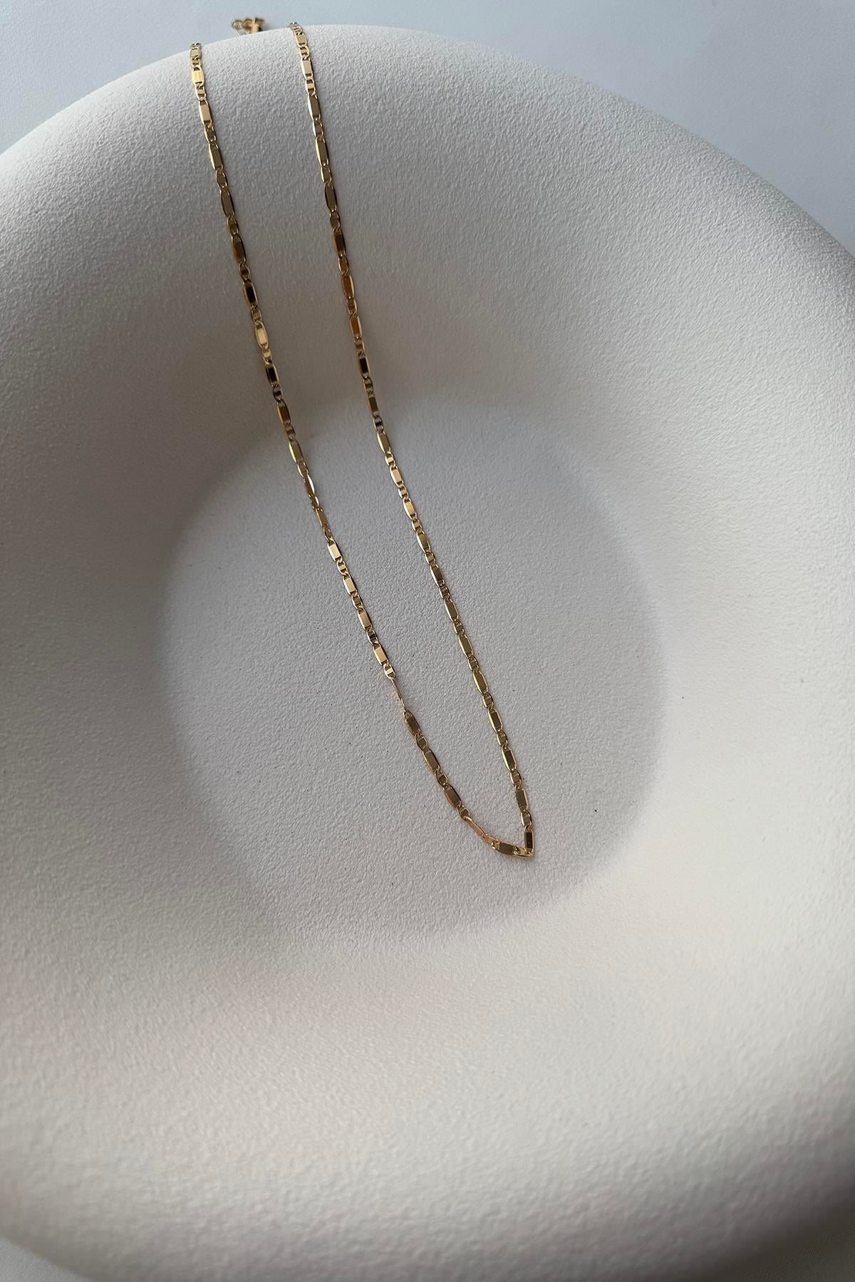 18K XUPİNG KUYUM MODEL ZİNCİR (60 CM)