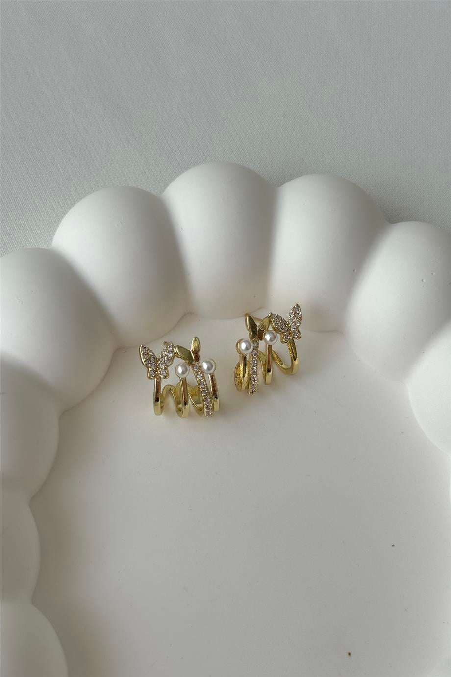 Bijuteri Gold Küpe