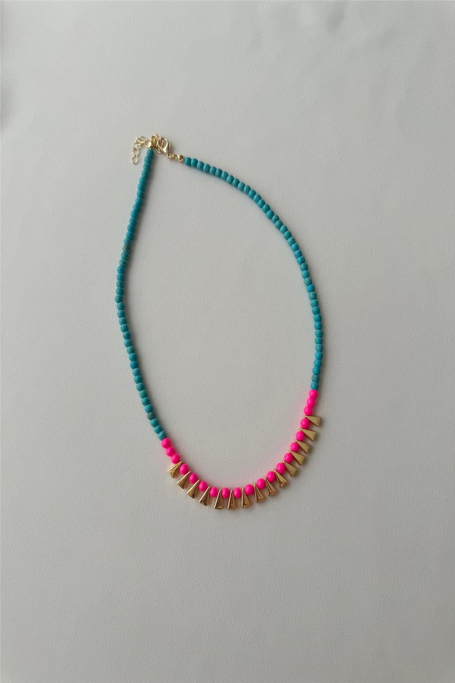 Bijuteri Pembe Kolye