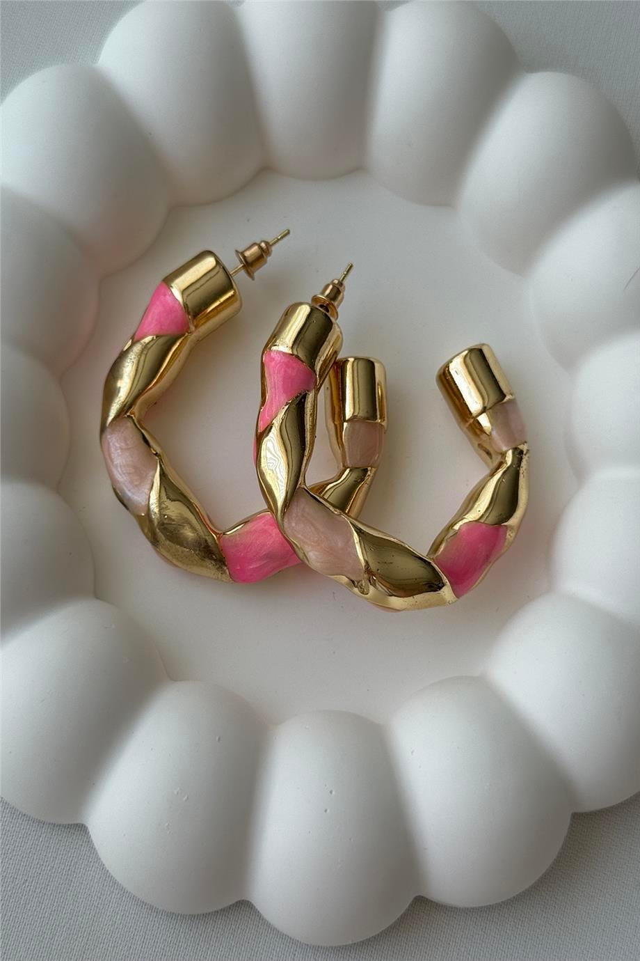Bijuteri Pembe Küpe