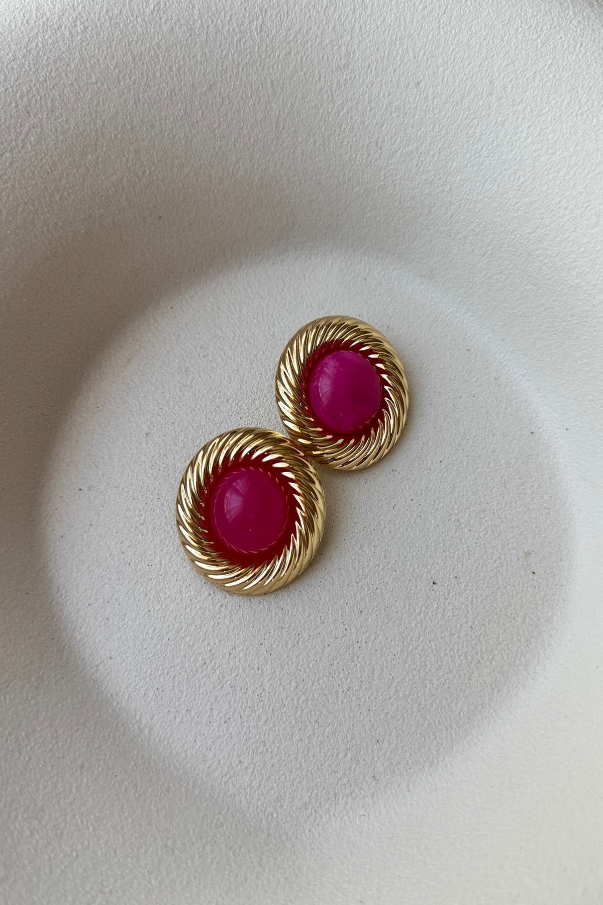FUŞYA VINTAGE KÜPE