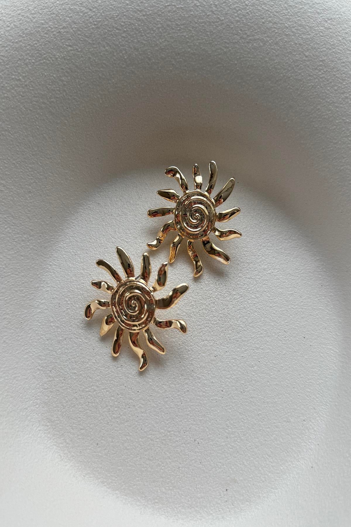 GOLD GÜNEŞ KÜPE