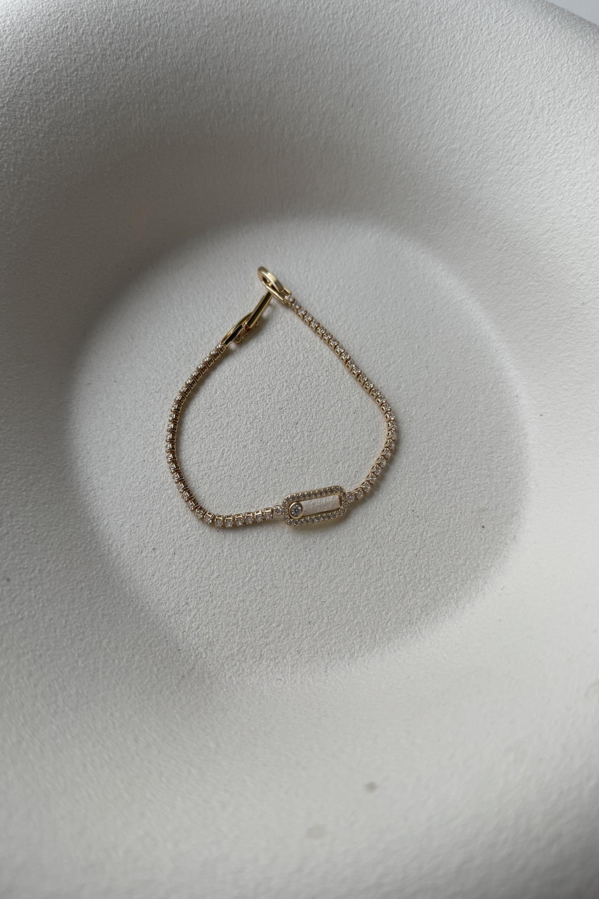 MARKA MODEL GOLD SUYOLU BİLEKLİK