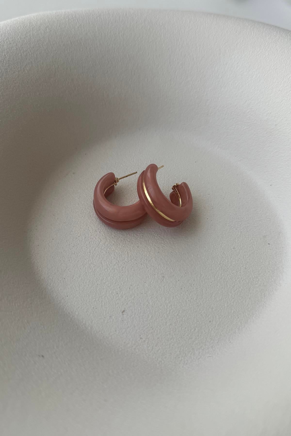 SOFT PEMBE HALKA KÜPE