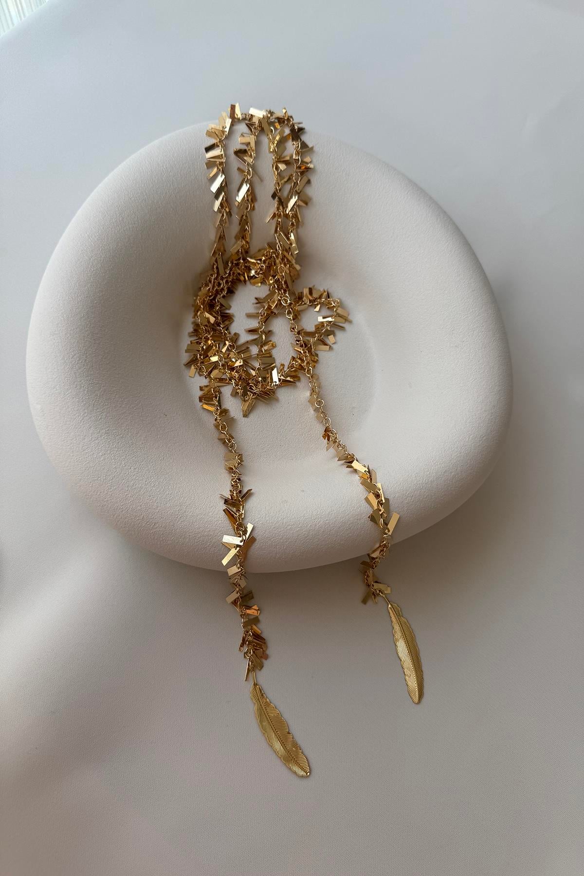 UZUN GOLD KOLYE
