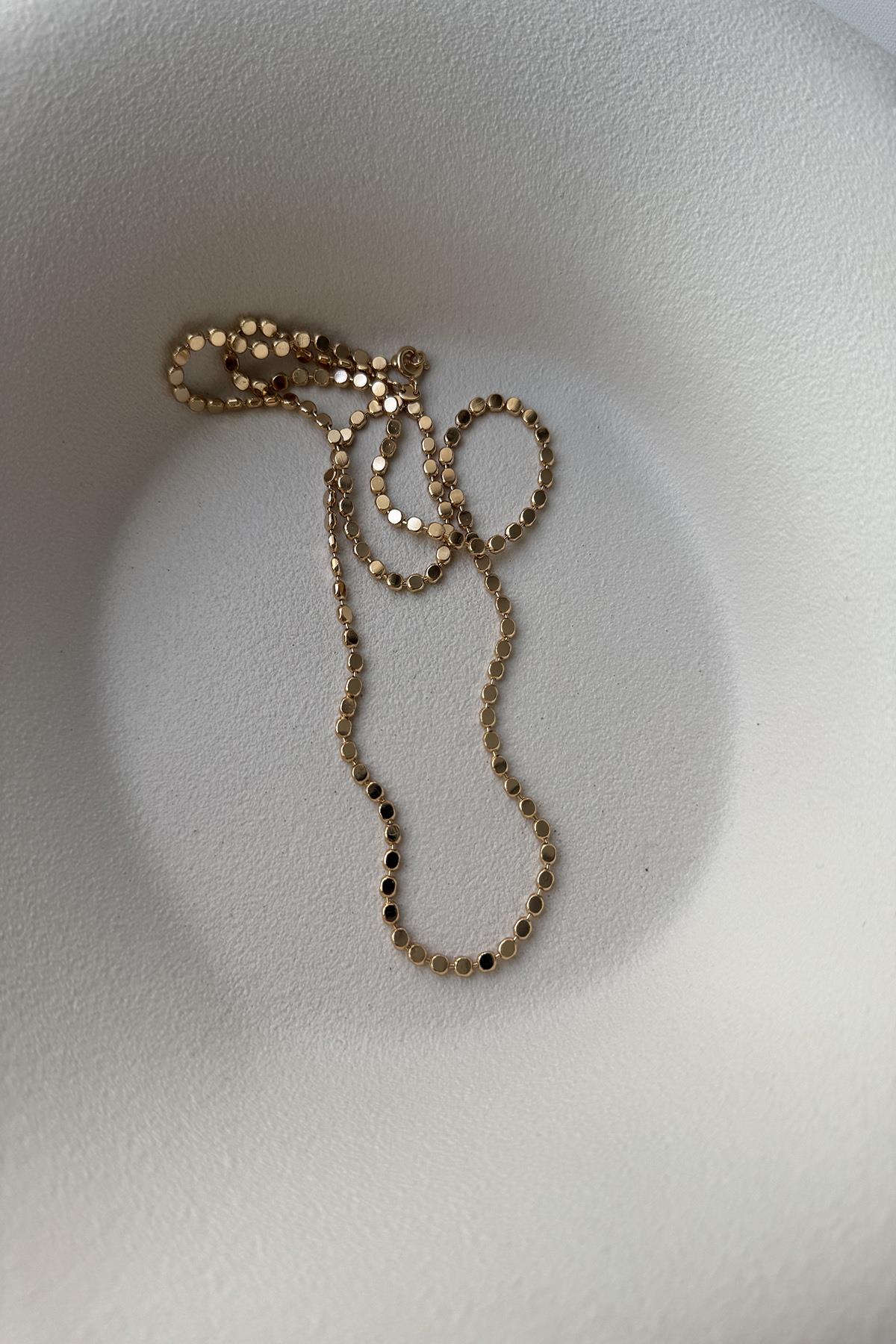 18K XUPİNG EZME ZİNCİR (60 CM)