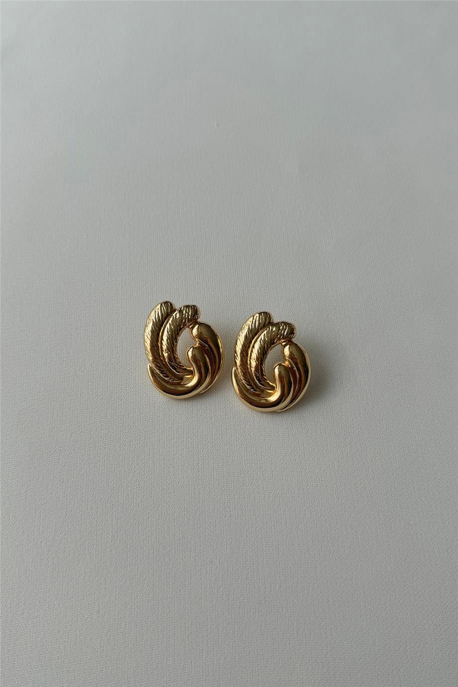 Bijuteri Gold Küpe