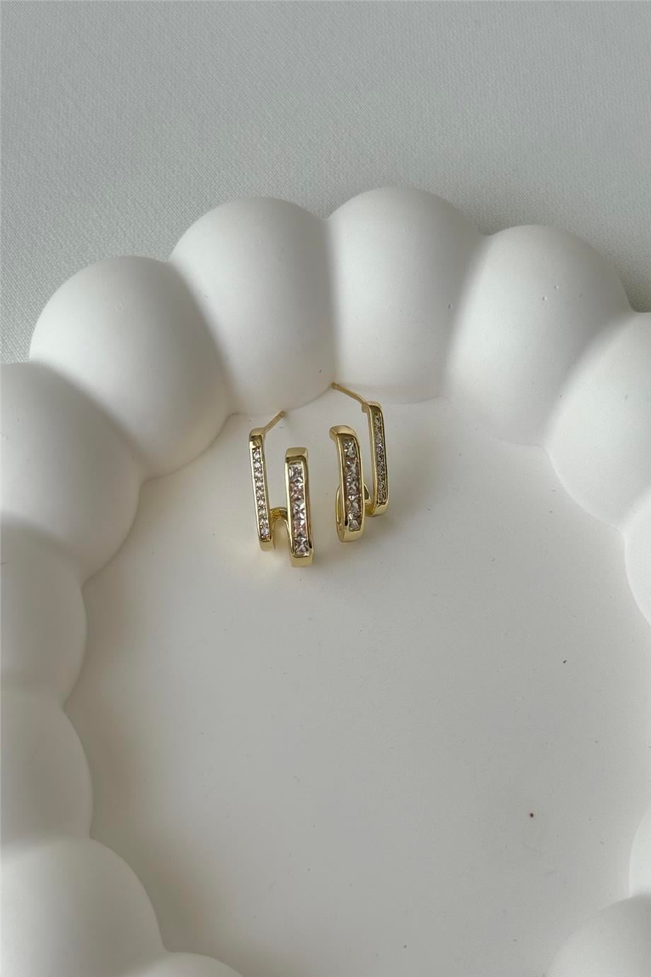Bijuteri Gold Küpe