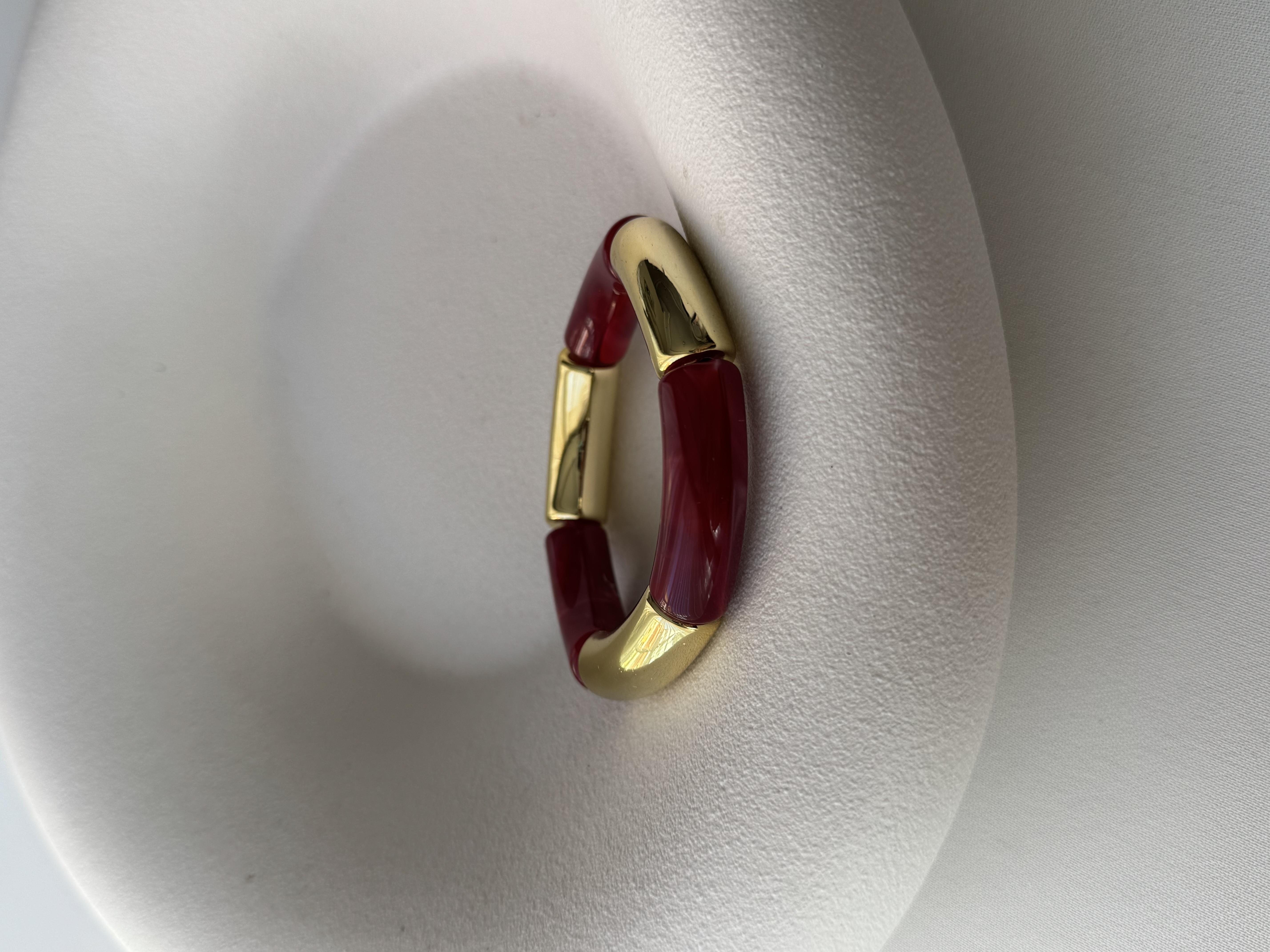 BORDO LASTİK BİLEKLİK