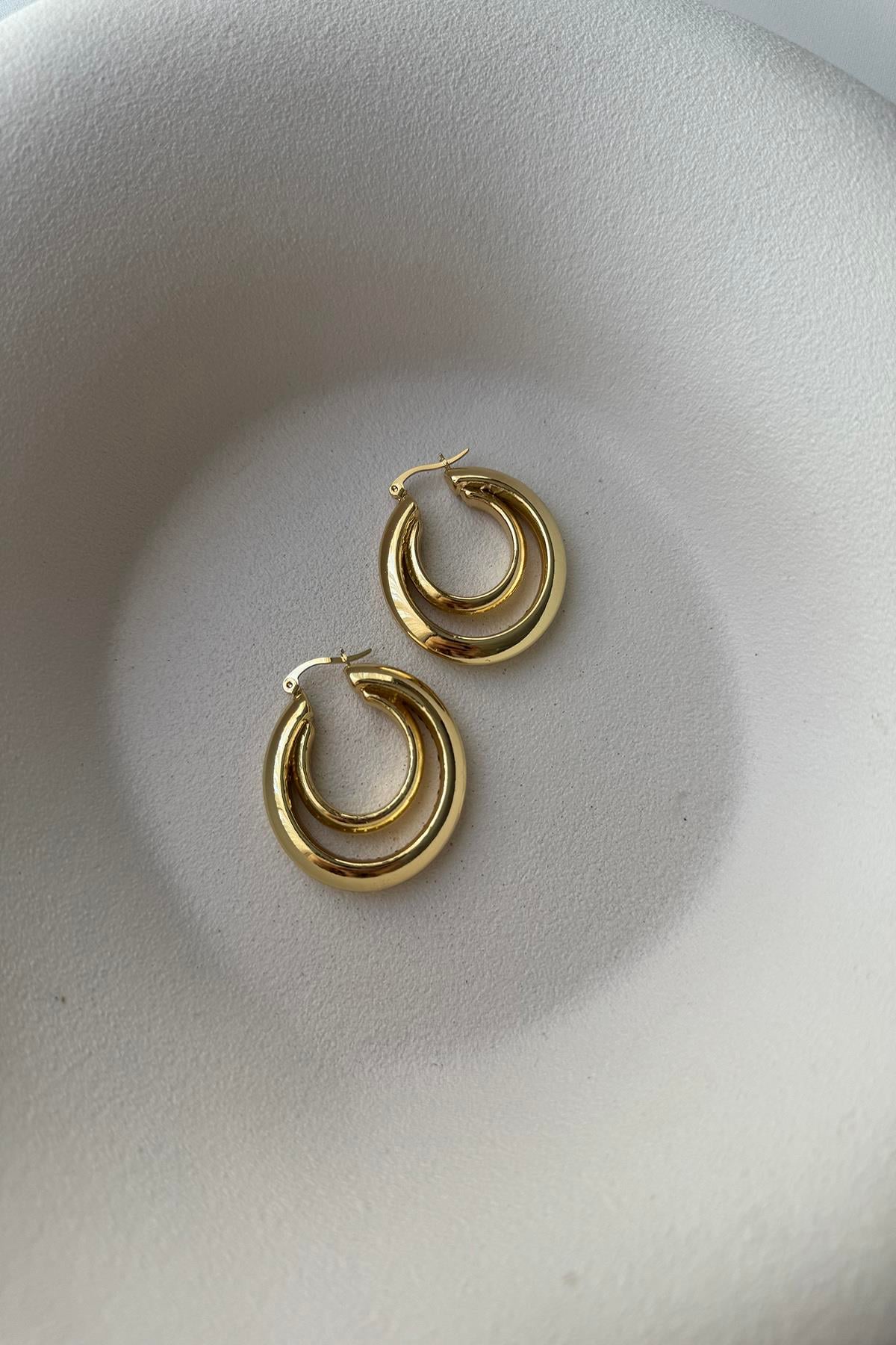 GOLD HALKA KÜPE