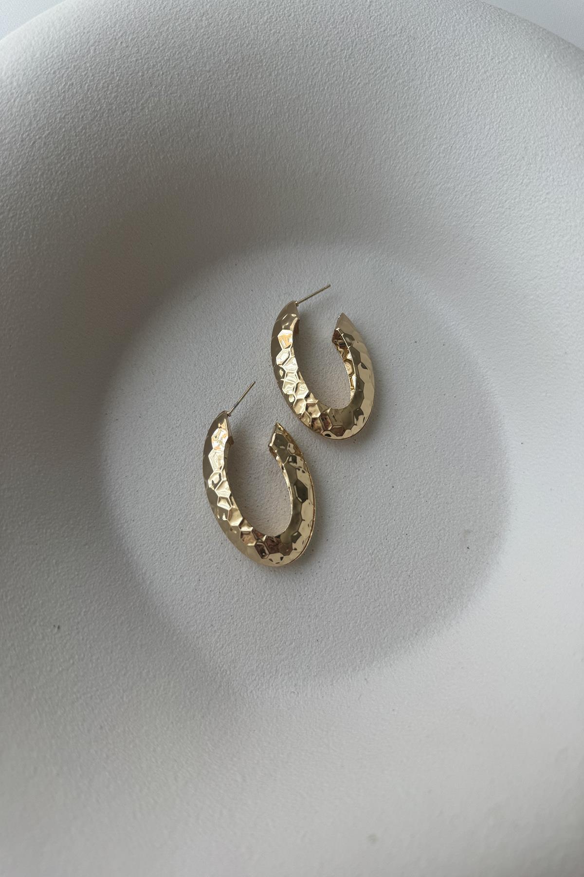 GOLD HALKA KÜPE