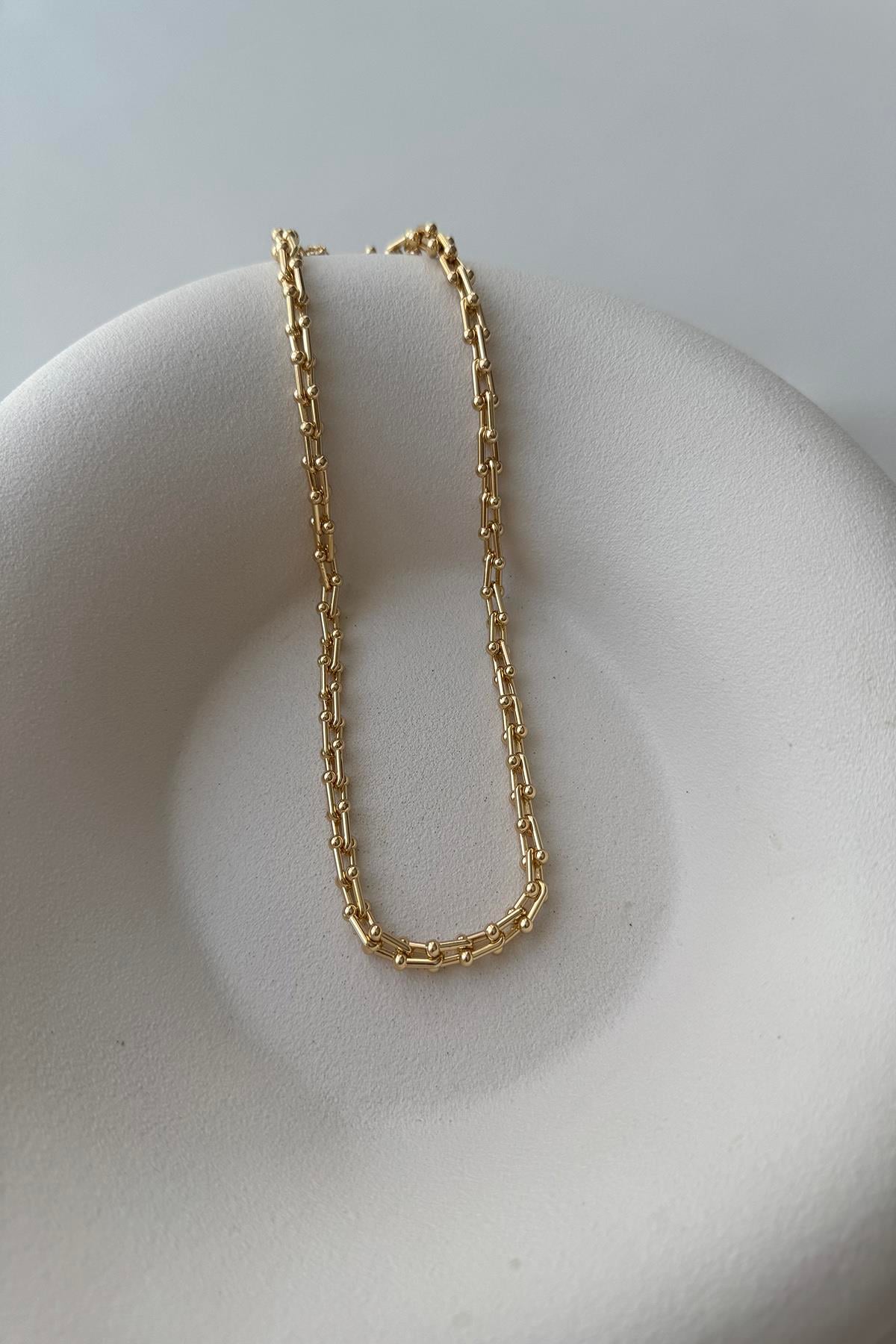 GOLD TİFF KOLYE