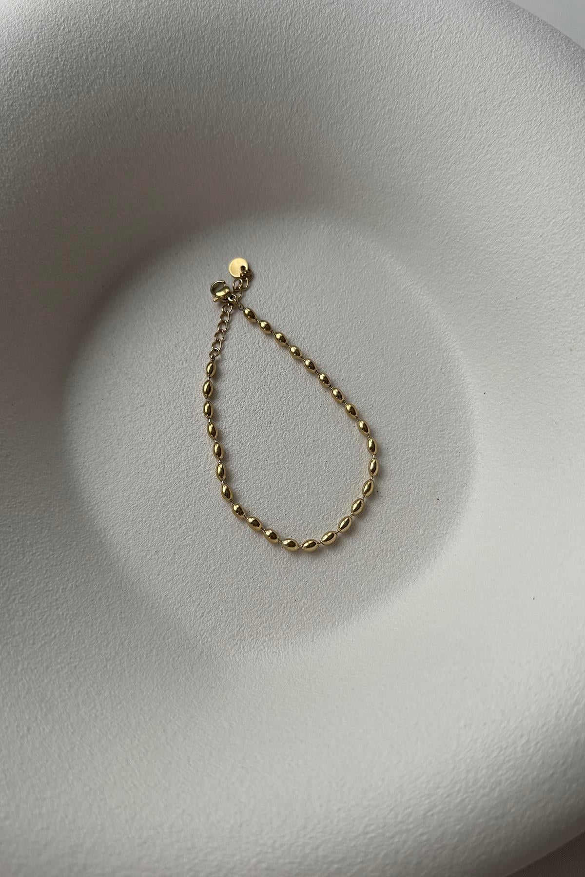 OVAL KESİM 14K XUPİNG BİLEKLİK