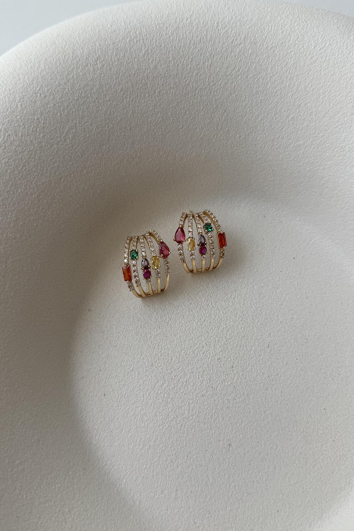PREMİUM SERİ TAŞLI KÜPE