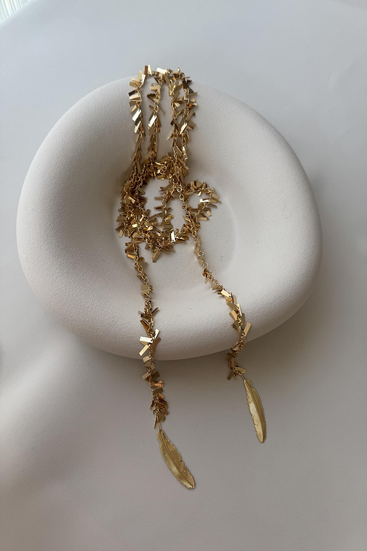 UZUN GOLD KOLYE