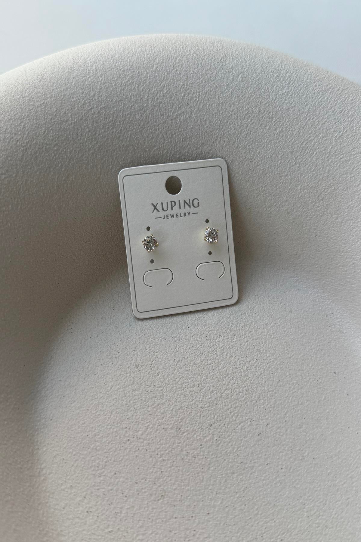 XUPİNG DÖRT TIRNAK TEKTAŞ KÜPE