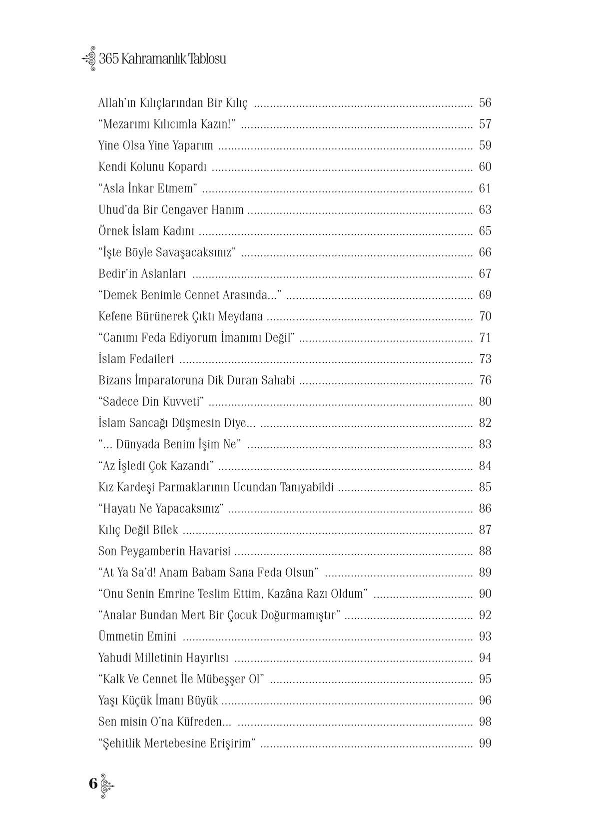 365 Kahramanlık Tablosu - Sinan Özgenç