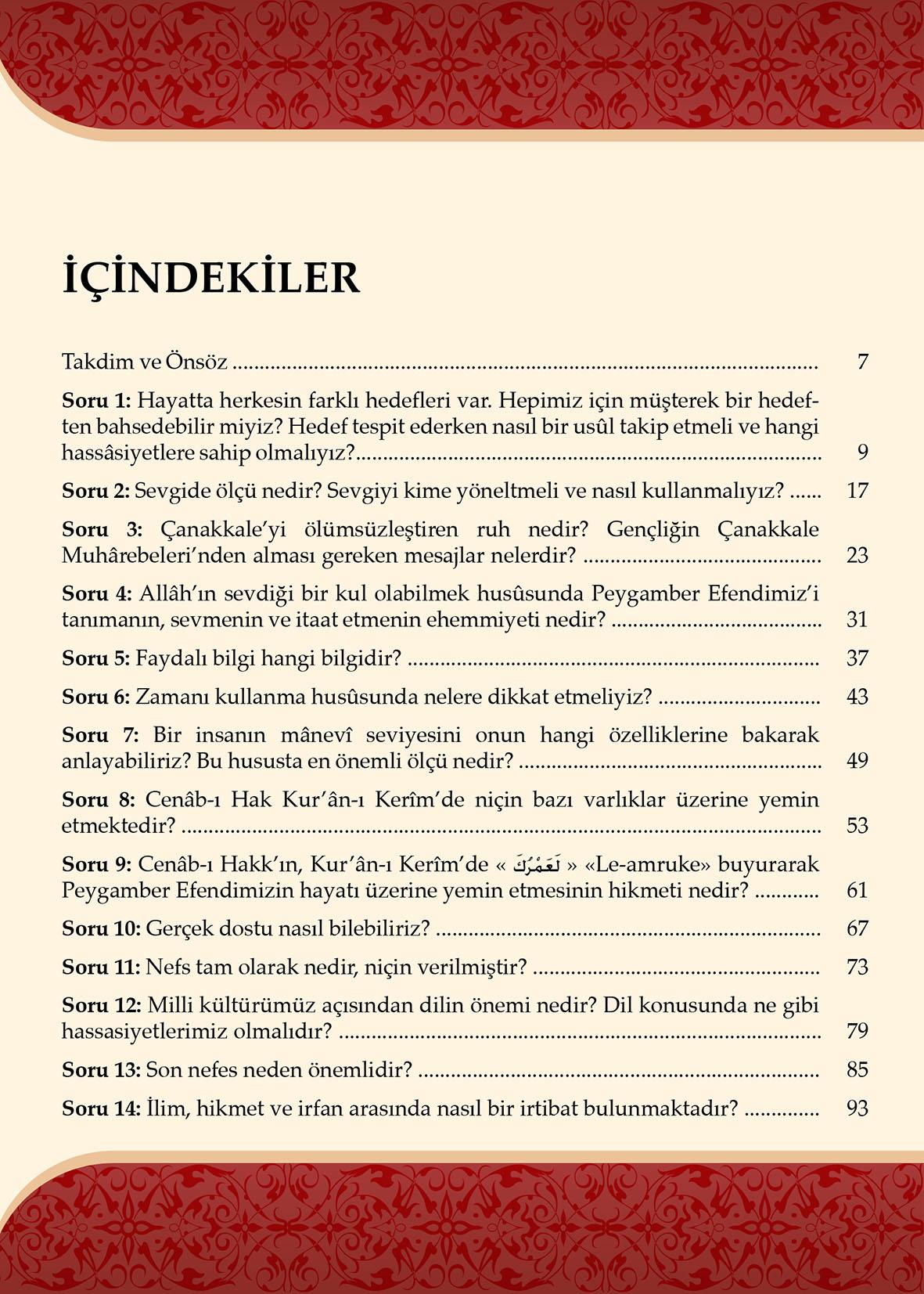 40 Soru 40 Cevap - Osman Nuri Topbaş