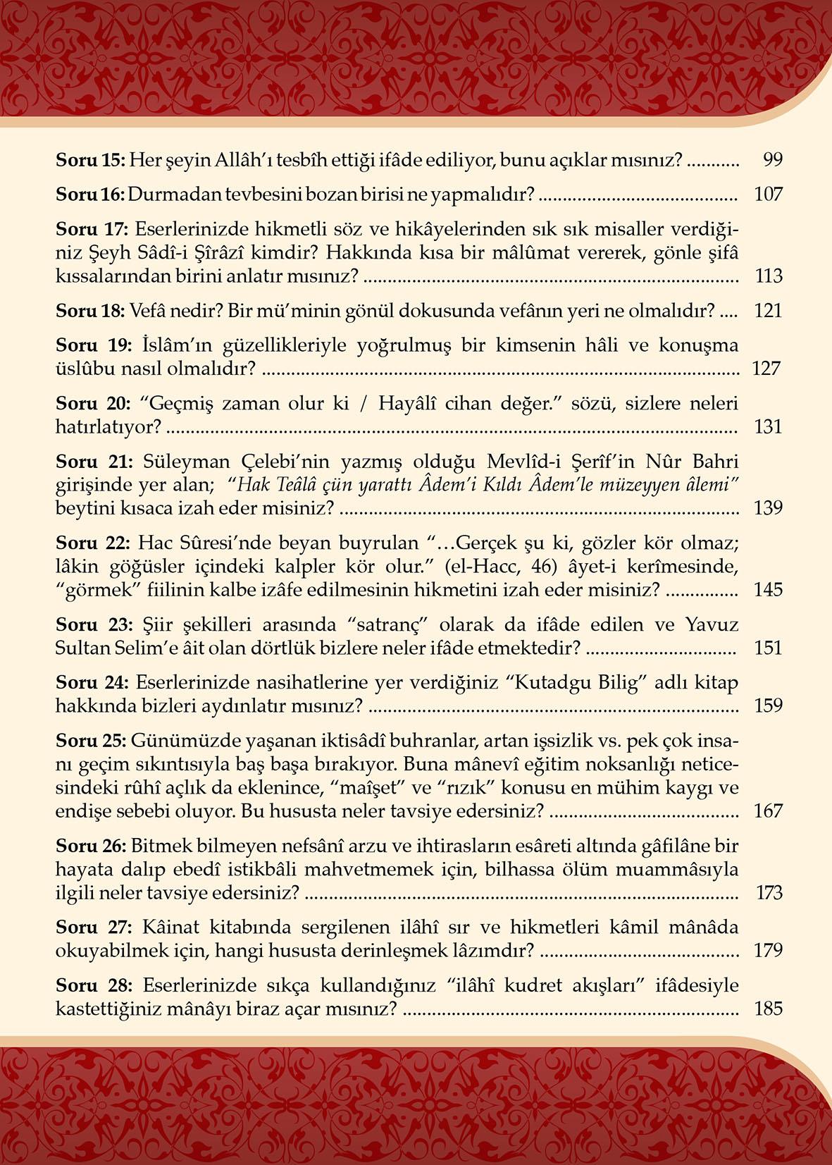 40 Soru 40 Cevap - Osman Nuri Topbaş