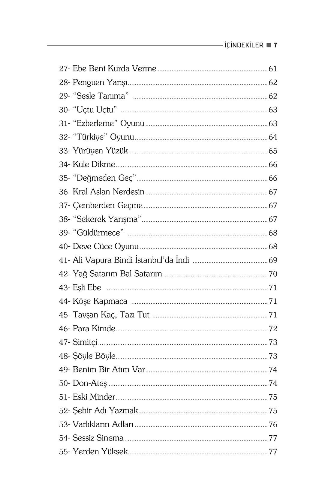 99 Çocuk Oyunu ve Bilmeceler - Şerife Tortop