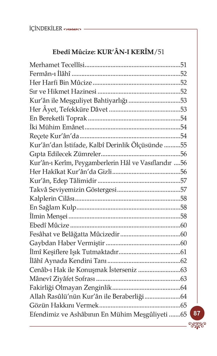 Alemlere Rahmet Hz. Muhammed - Ebedi Mucize Kuran-ı Kerim - Osman Nuri Topbaş
