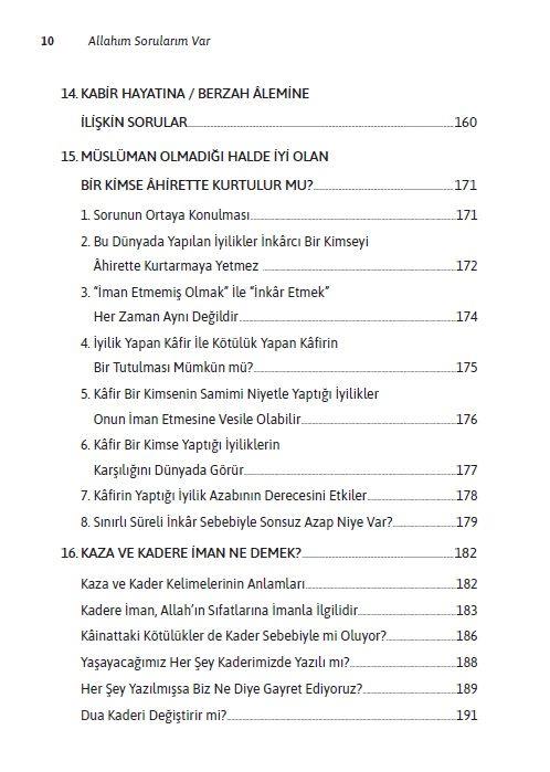 Allahım Sorularım Var - Prof. Dr. Soner Duman