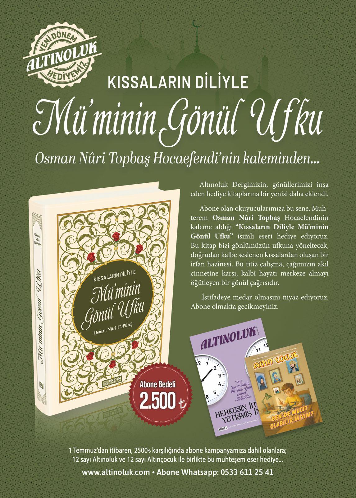 Altınoluk Dergisi Abonelik - Yurtiçi (Türkçe)-Altınoluk Dergisi Abonelik - Yurtiçi (Türkçe) - Erkam Yayınları
