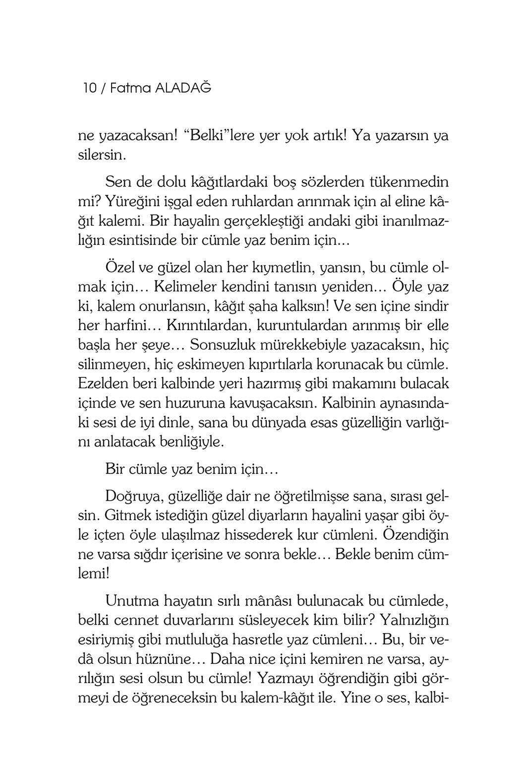 Aşk Leyla ve Gerçek - Fatma Aladağ