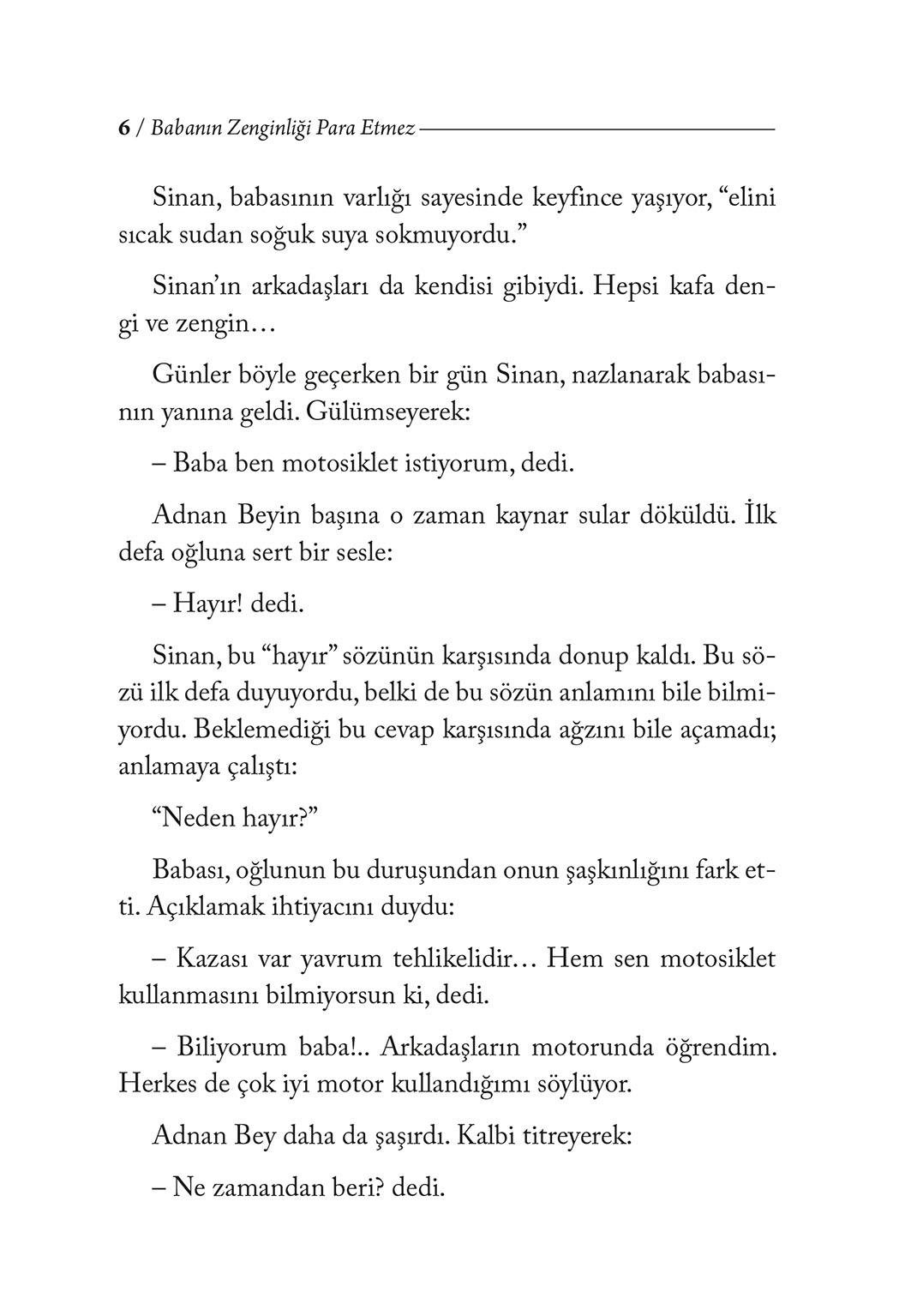 Babanın Zenginliği Para Etmez - Ekrem Bektaş