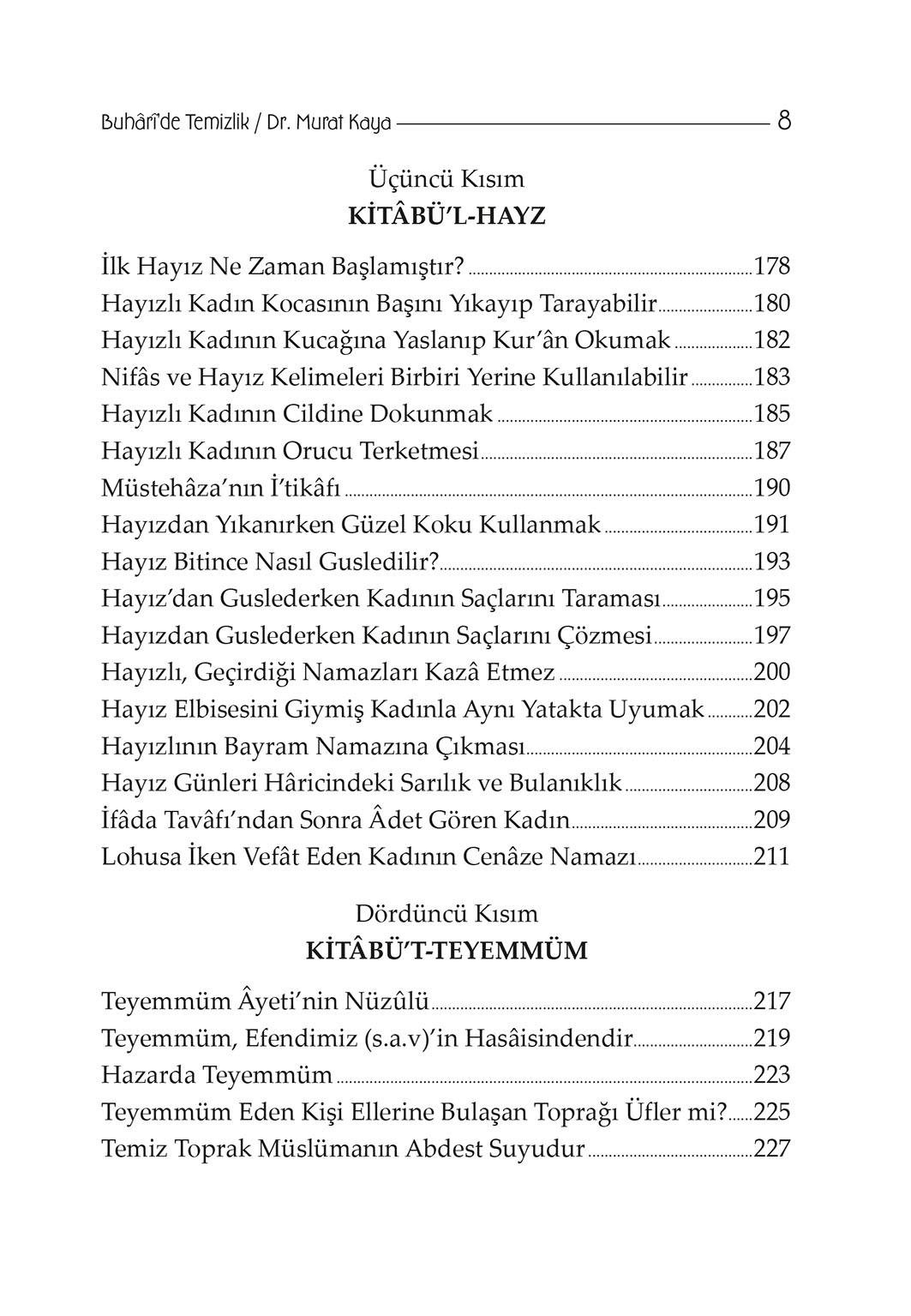 Buharide Temizlik - Doç. Dr. Murat Kaya