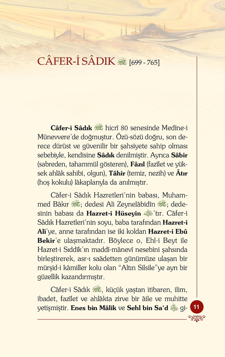 Cafer-i Sadık - Osman Nuri Topbaş