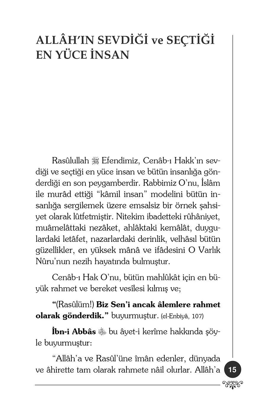 Fahr-i Alem Habib-i Hüda Hz. Muhammed Mustafa - Osman Nuri Topbaş