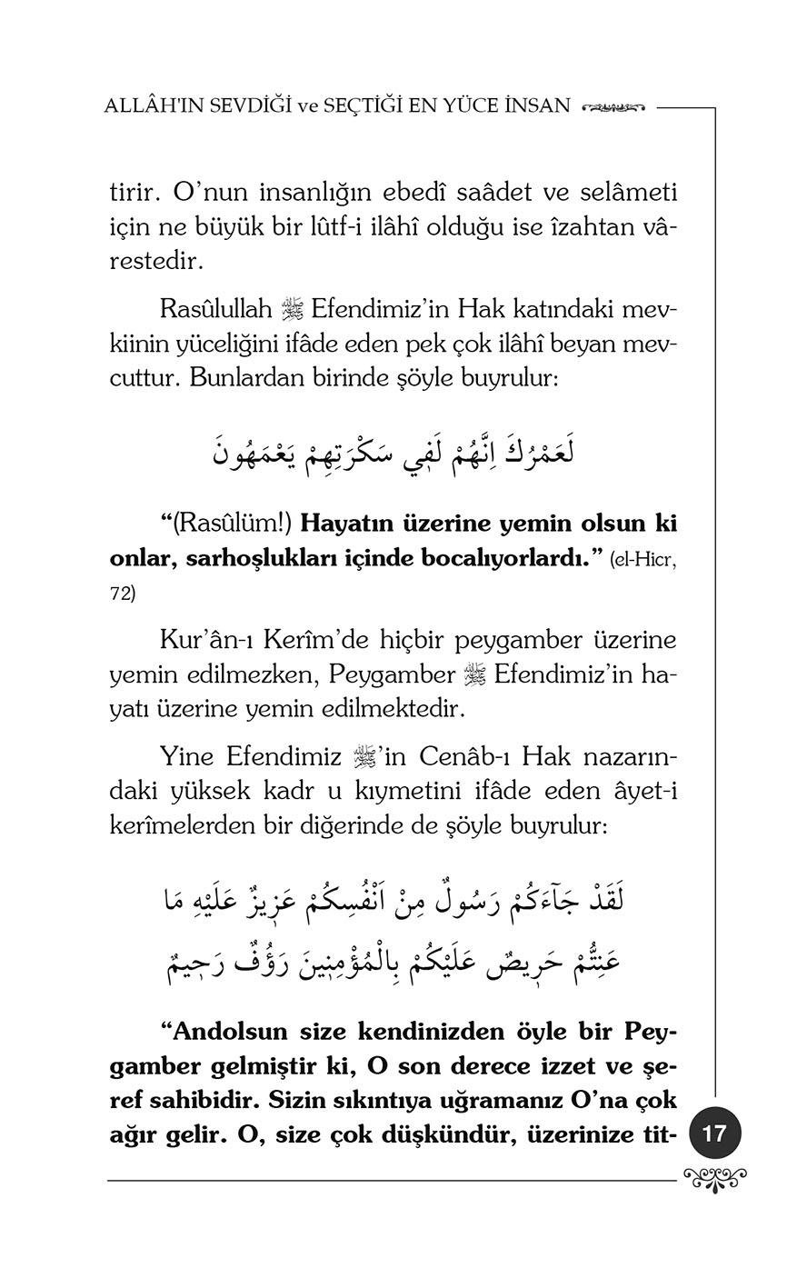 Fahr-i Alem Habib-i Hüda Hz. Muhammed Mustafa - Osman Nuri Topbaş