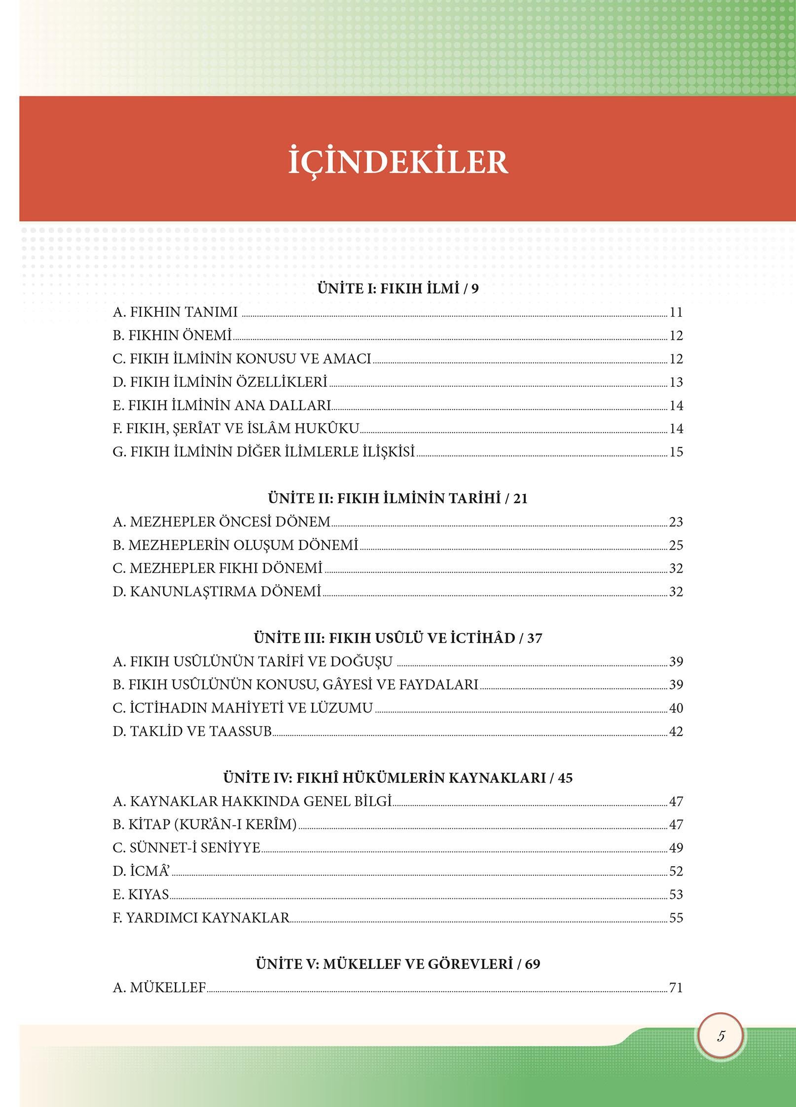 Fıkıh Ders Kitabı (Hanefi Mezhebi İçin) - Hasan Serhat Yeter