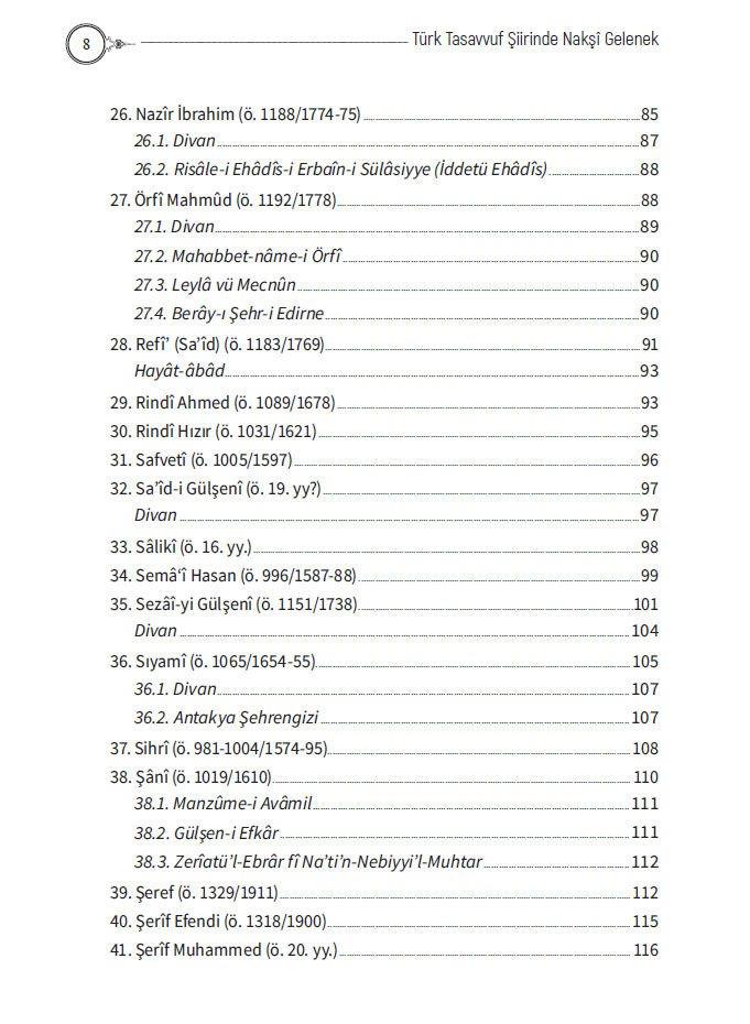 Gülşeni Gelenekte Şairler, Eserler ve Kavramlar - Dr. Salih Yılmaz