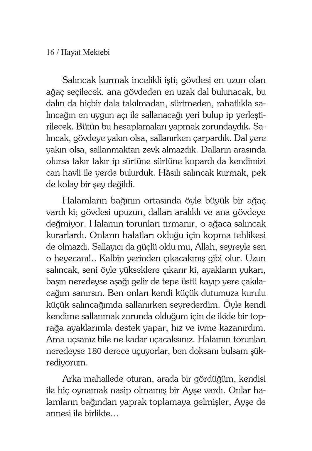 Hayat Mektebi - Fatma Hale Liman Sağım