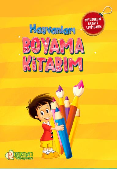 Hayvanları Boyama Kitabım