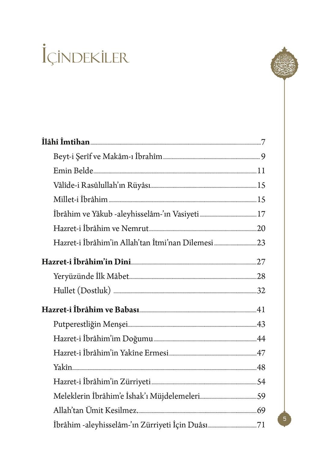 Hazreti İbrahim Aleyhisselam - Mahmud Sami Ramazanoğlu