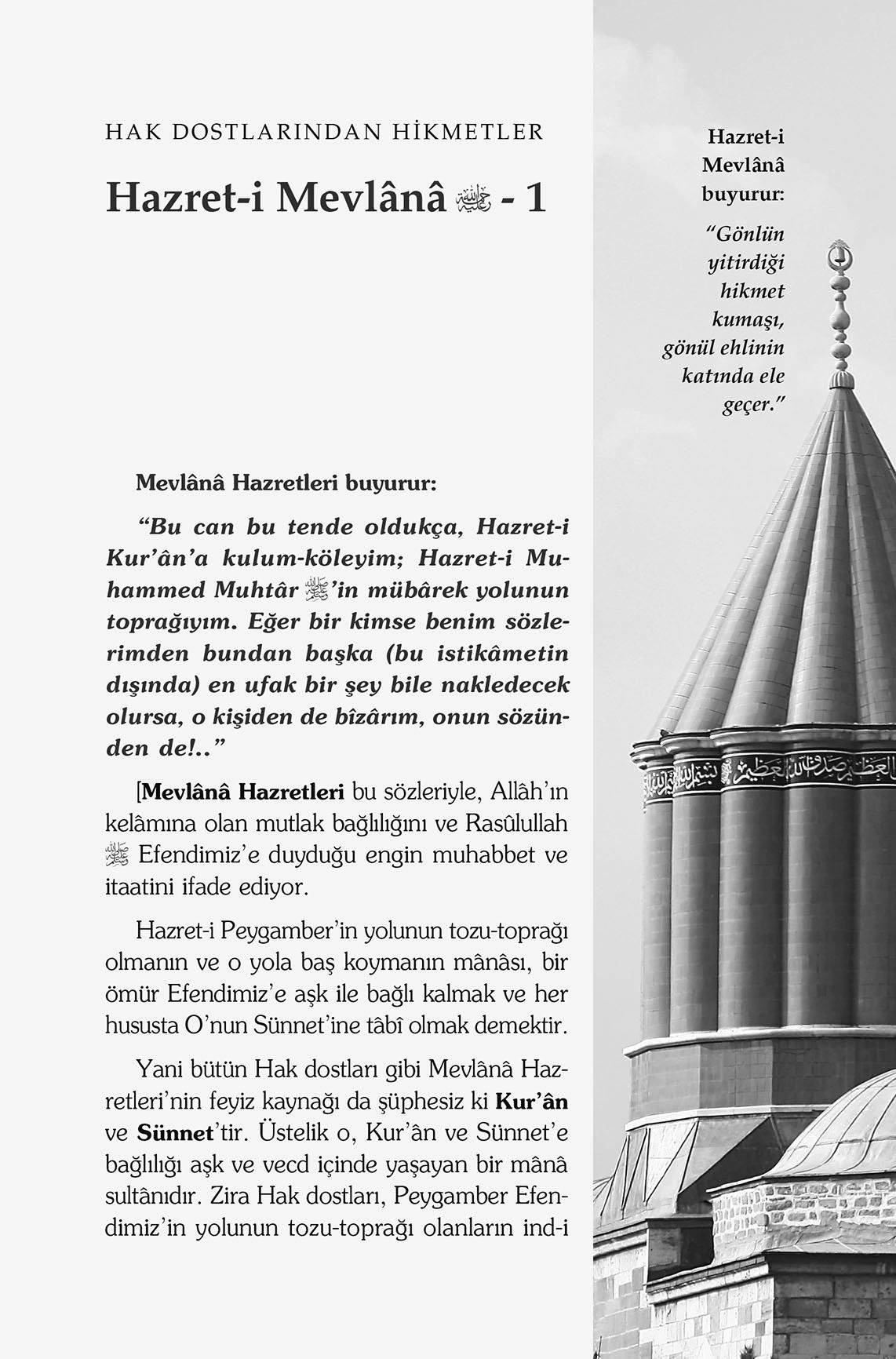 Hazreti Mevlâna - Osman Nuri Topbaş