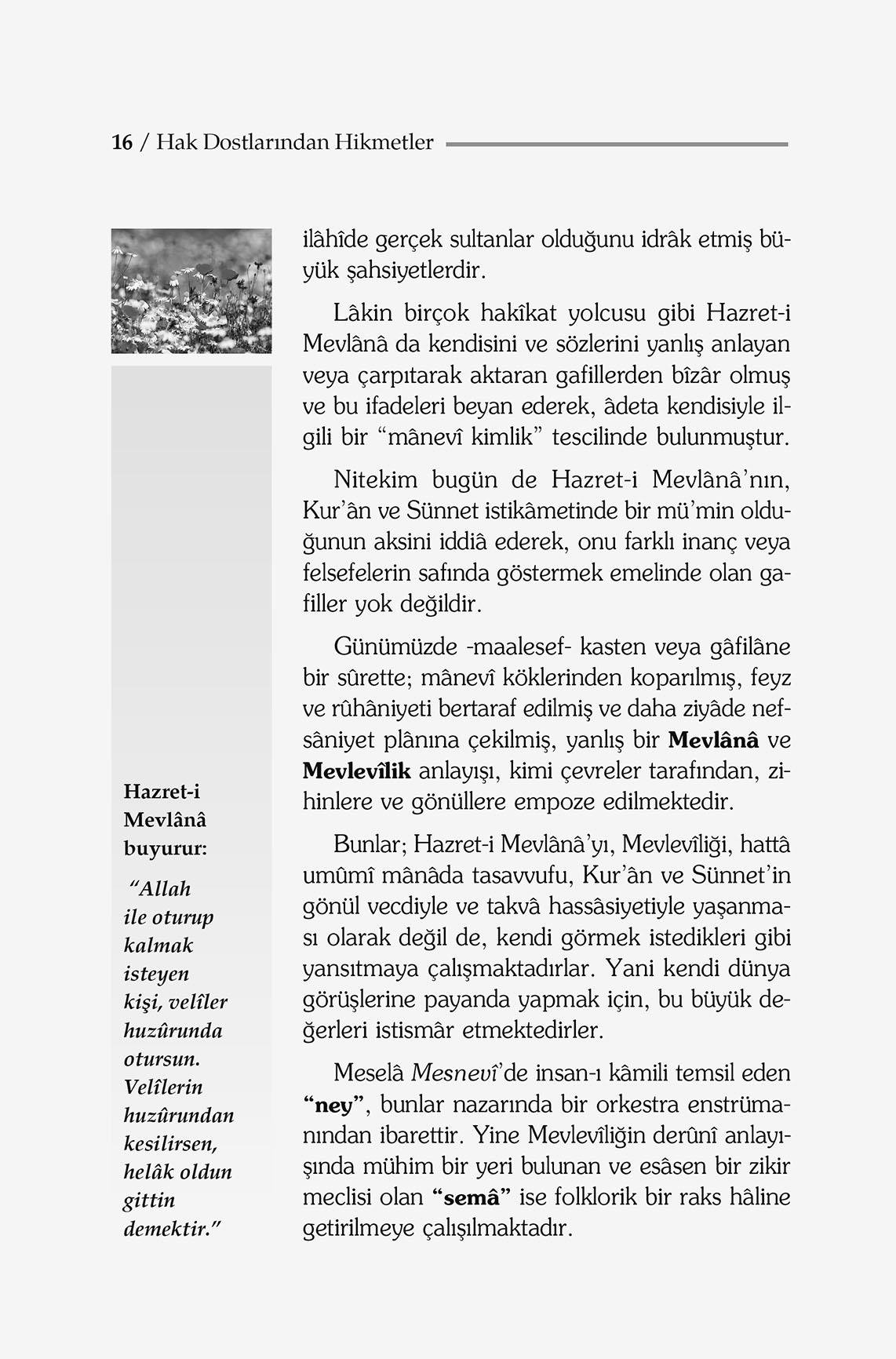 Hazreti Mevlâna - Osman Nuri Topbaş